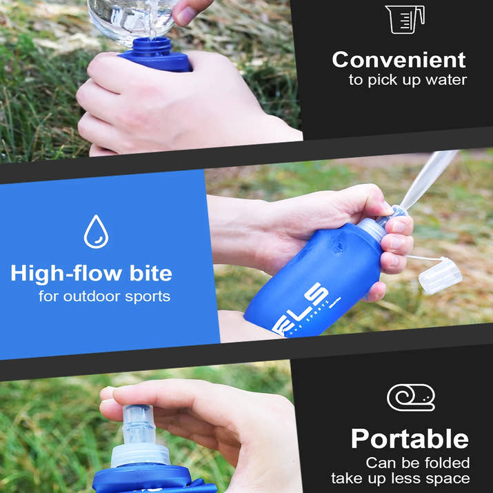 Collapsible Water Bottle — FoldFlow