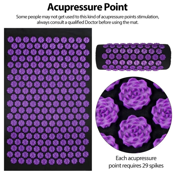 Acupressure Yoga Mat — AuraSpike