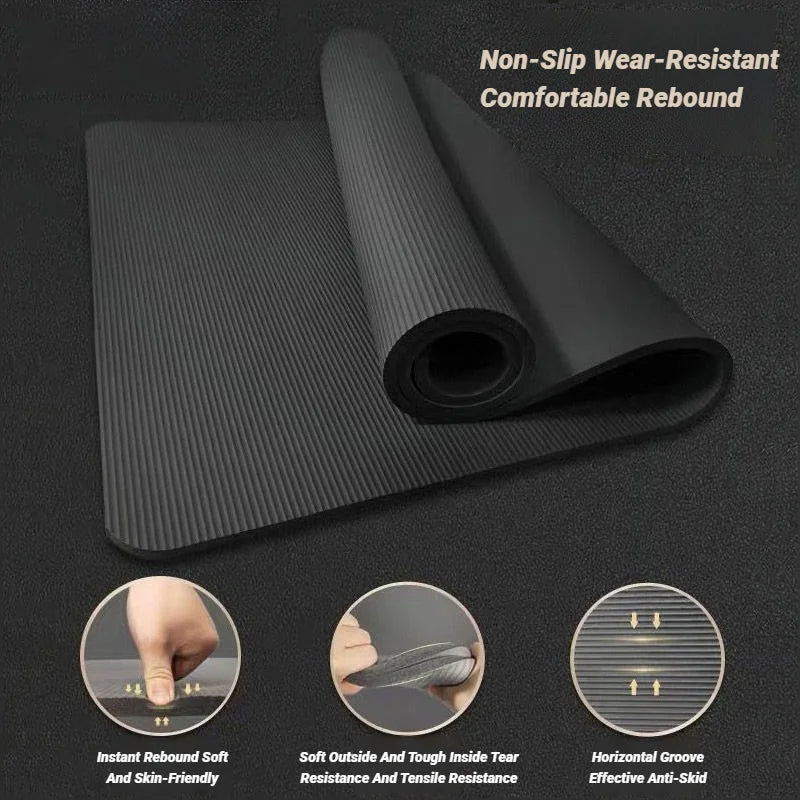 Thick Yoga Mat — LuxeGrip Mat