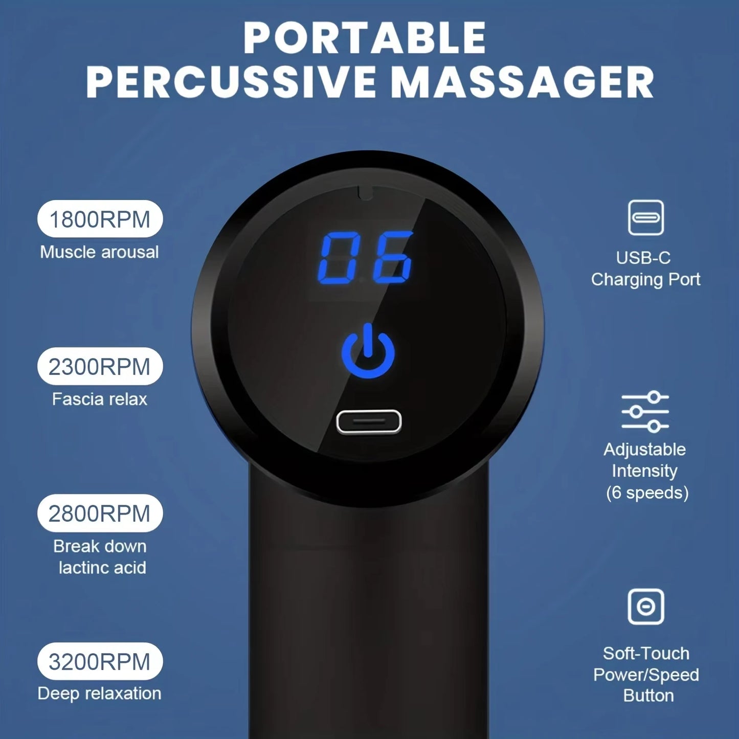 Mini Massage Gun — PocketPerc