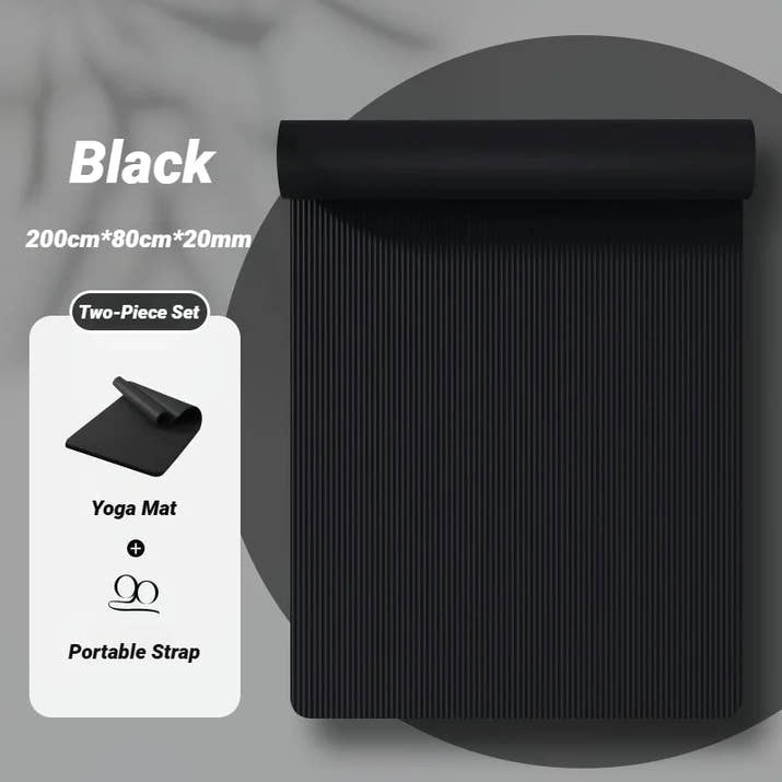 Thick Yoga Mat — LuxeGrip Mat