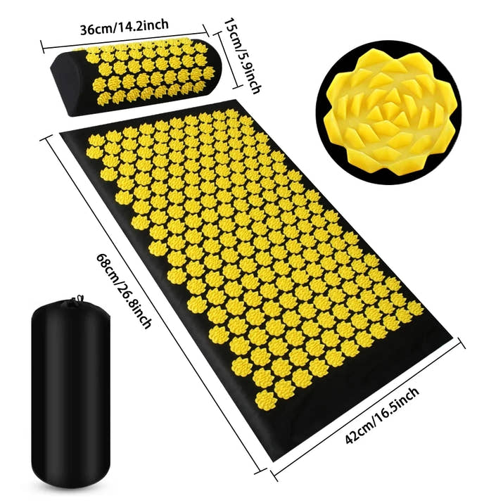 Acupressure Yoga Mat — AuraSpike