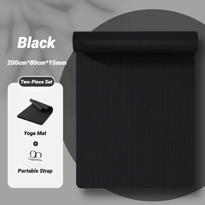 Thick Yoga Mat — LuxeGrip Mat